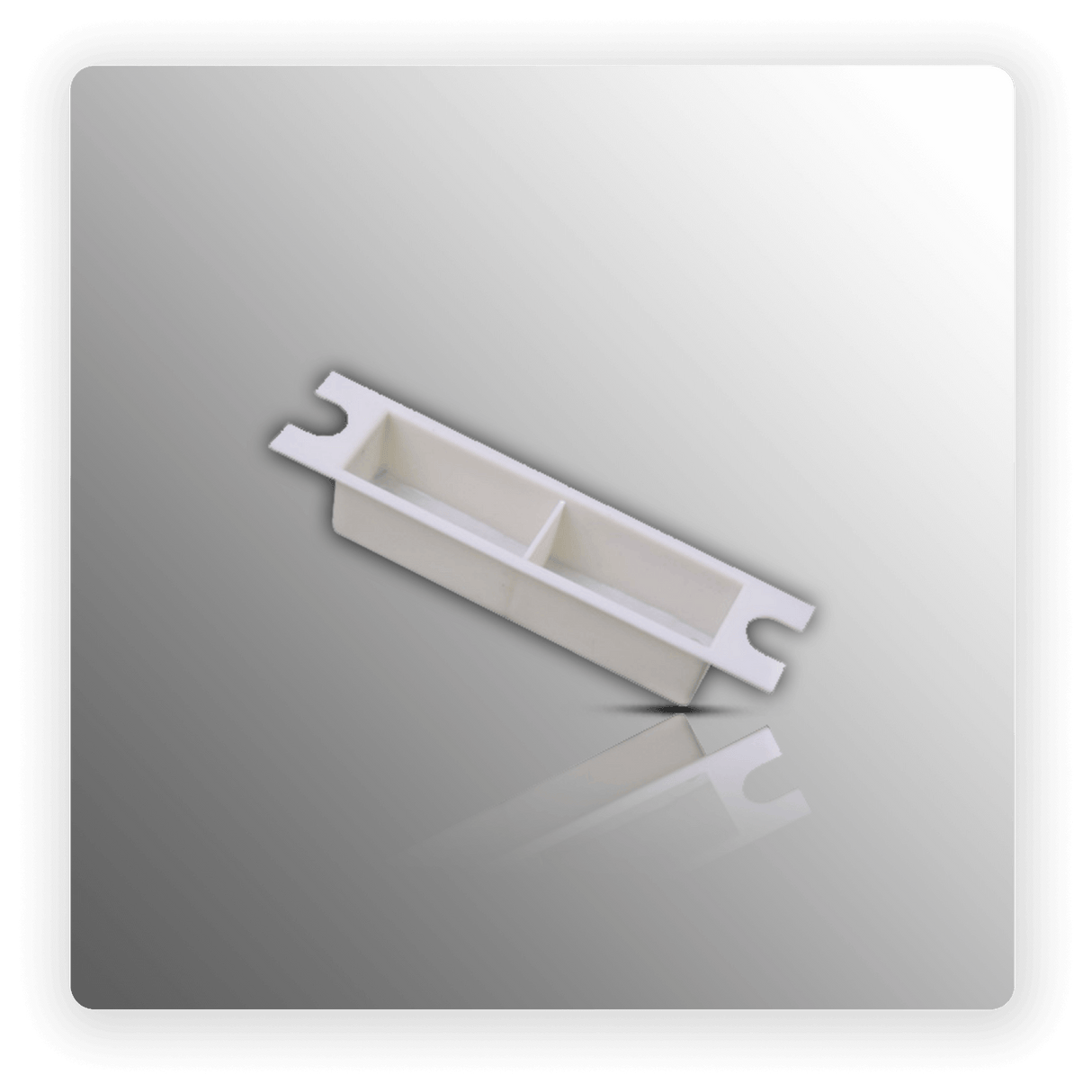 White Dust Cover Box Keep for Mortice Locks