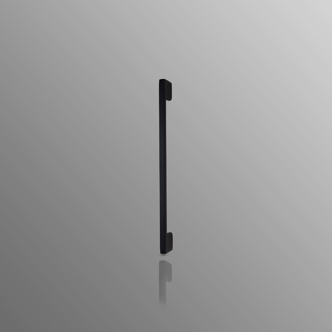 Designer Matte Black Cabinet Handle 225mm