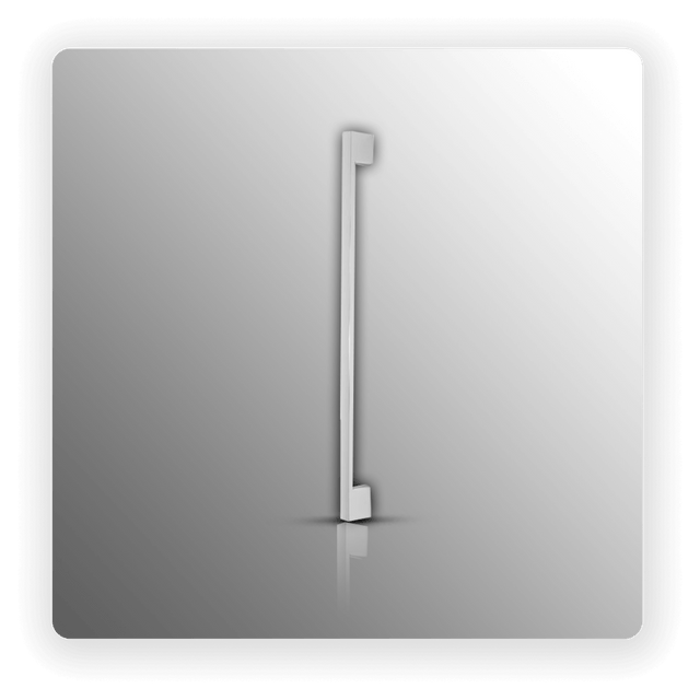 Versatile Polished Chrome Kitchen Cabinet Handle 288mm