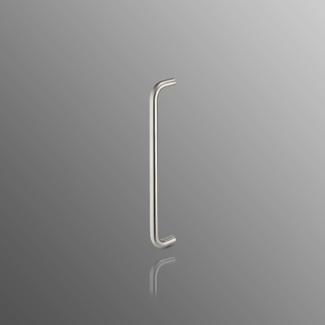 Satin Stainless Steel Bolt Through Pull Handles for Doors - Multiple Sizes