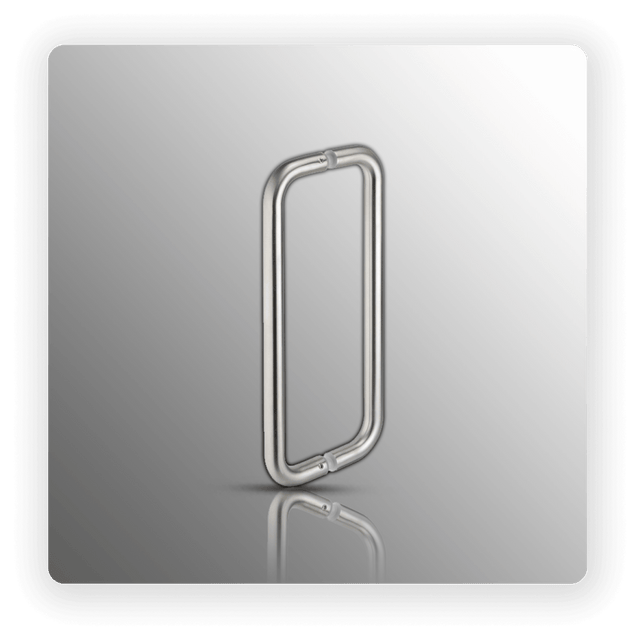 Pull Handles for Doors D Shaped Back to Back Pull Handles - 600mm Centres