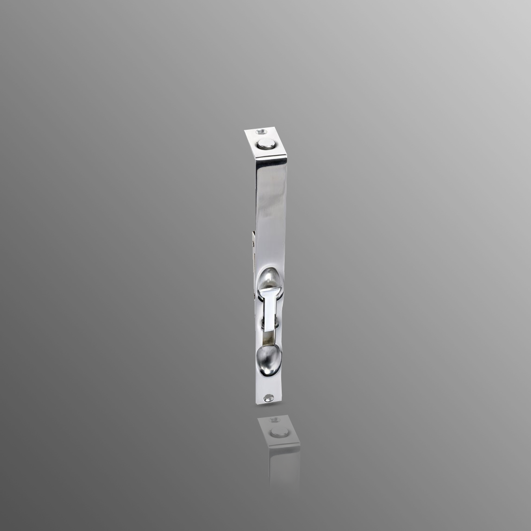 Lever Action Flush Bolt for French Doors 200 x 19mm Polished Stainless Steel