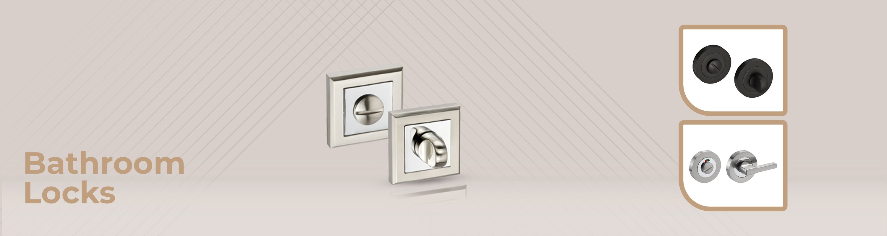 Bathroom locks