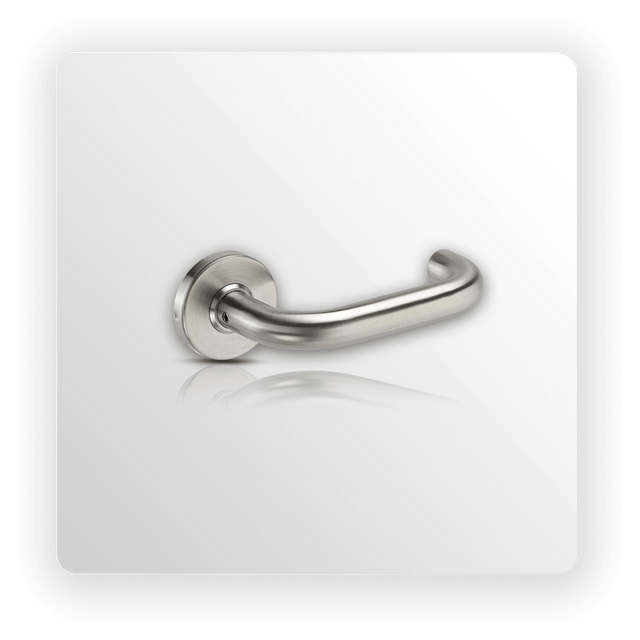 Heavy Duty Door Handles with Return to Door Lever, Grade 3