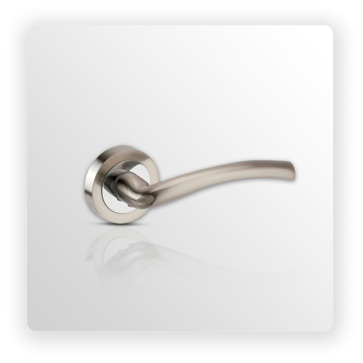 DA D25 CURVED LEVER ON ROSE SPRUNG