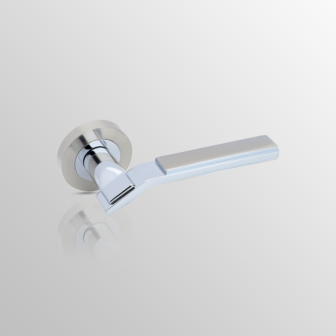 Modern Door Handles with Rectangular Levers