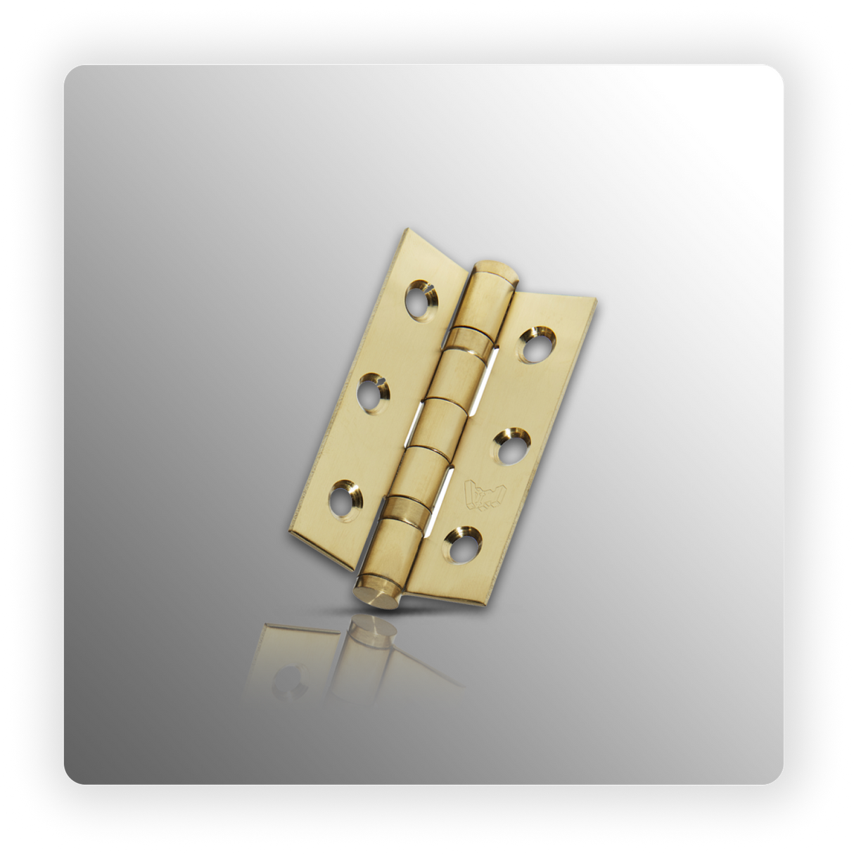 3 Inch Satin Brass Butt Door Hinges