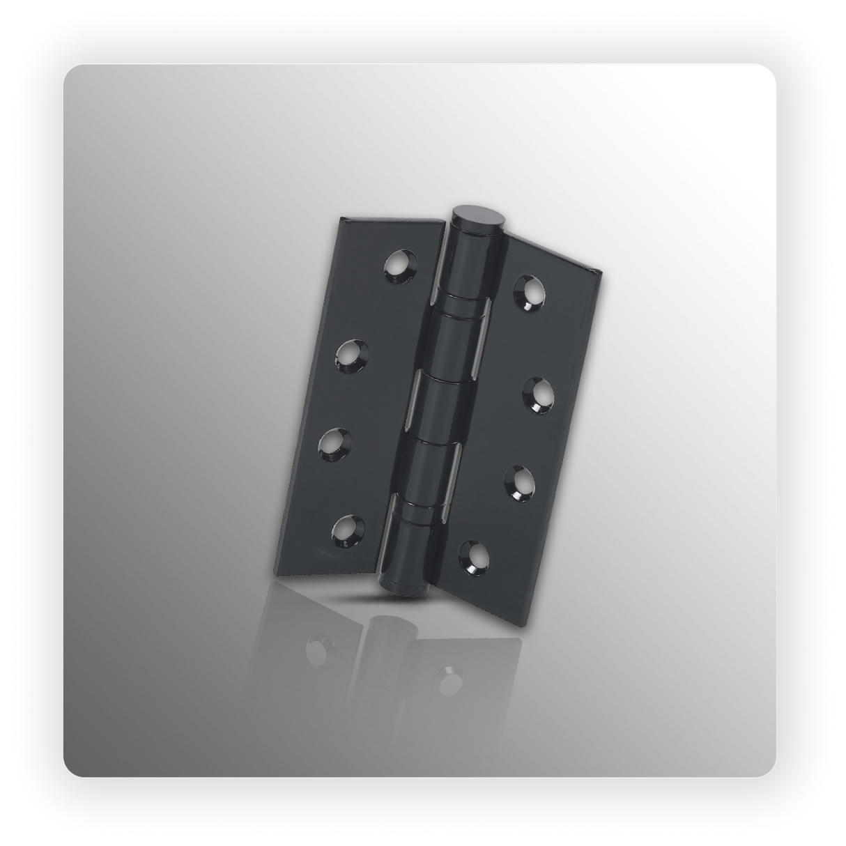 BLK 4X3INCH X3MM 2BB CE FIRE RATED BUTT HINGE