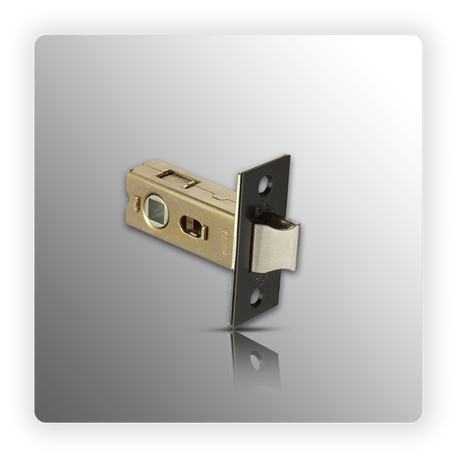 Matte Black Door Latch 63mm / 45mm Backset