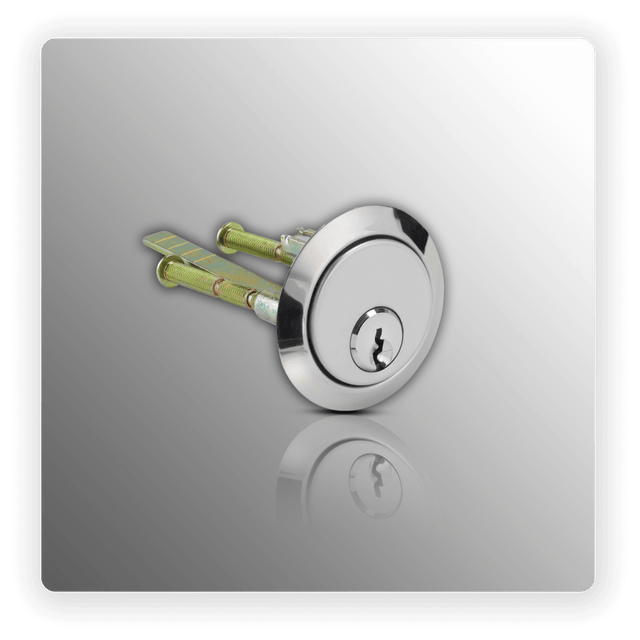 Night Latch Replacement Cylinder in Polished Chrome