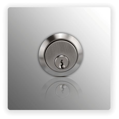 Night Latch Replacement Cylinder in Brushed Satin