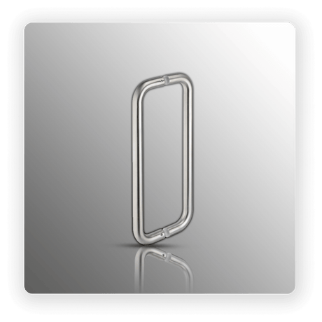 Pull Handles for Doors D Shaped Back to Back Pull Handles - 600mm Centres