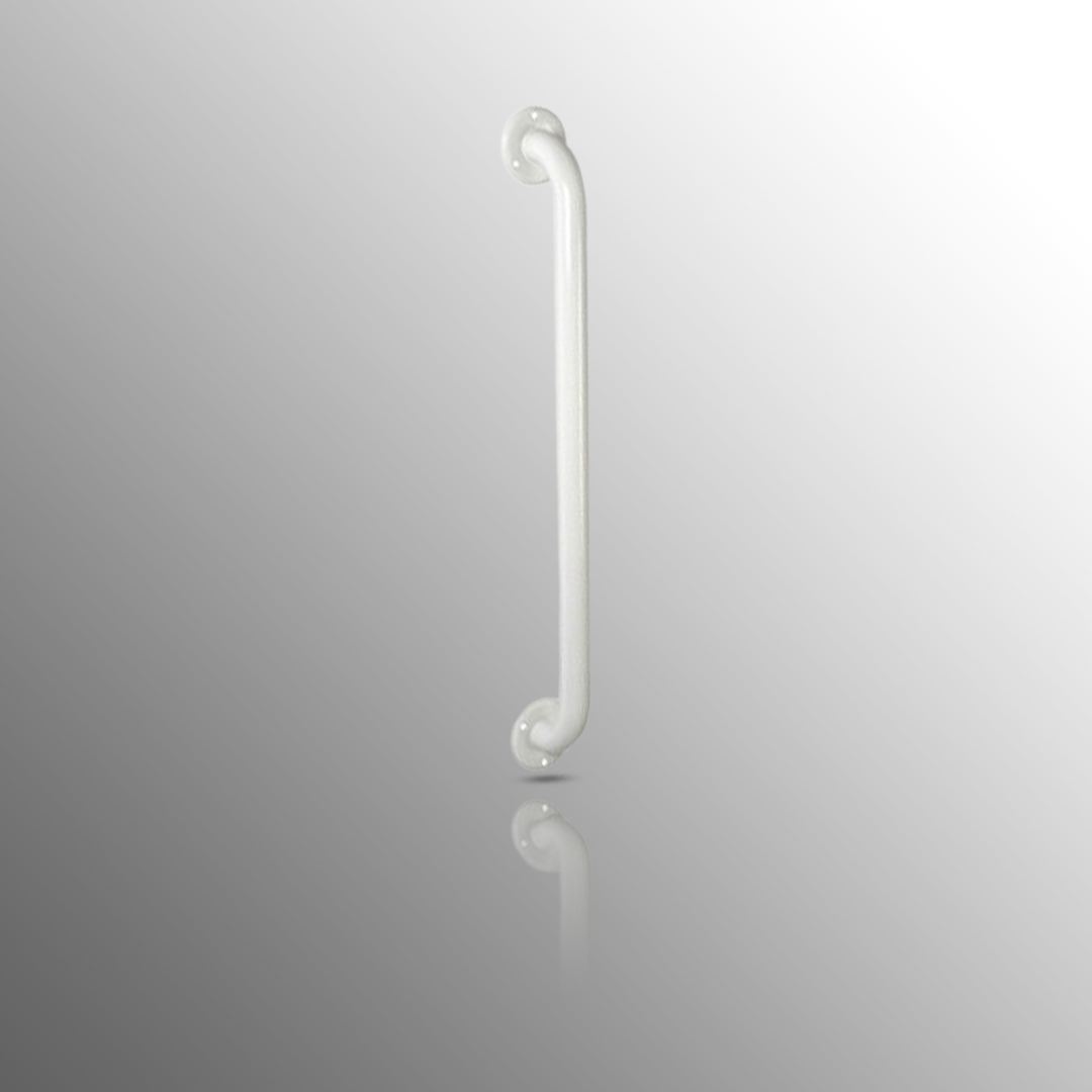 Bathroom Grab Rails or Disabled Handrails in White - Doc M Pack 32mm x 600mm