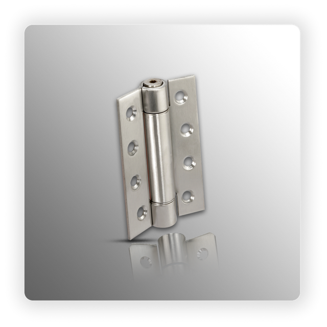 Toilet Cubicle Stainless Steel Spring Hinges with 18mm Leaf