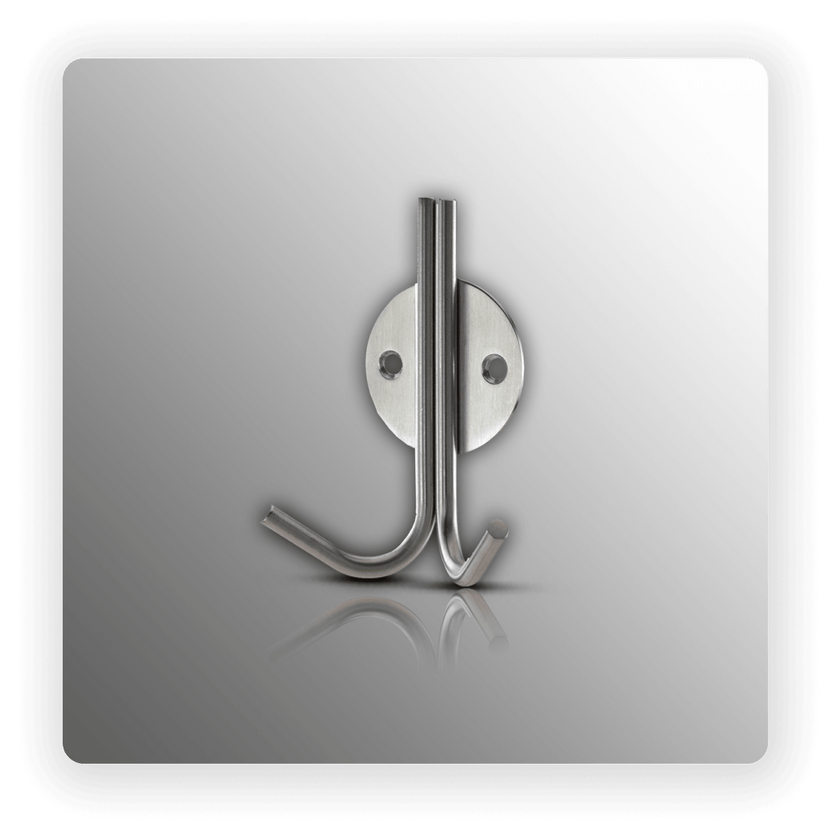 Modern Coat Hooks with Symmetrical Double Hook