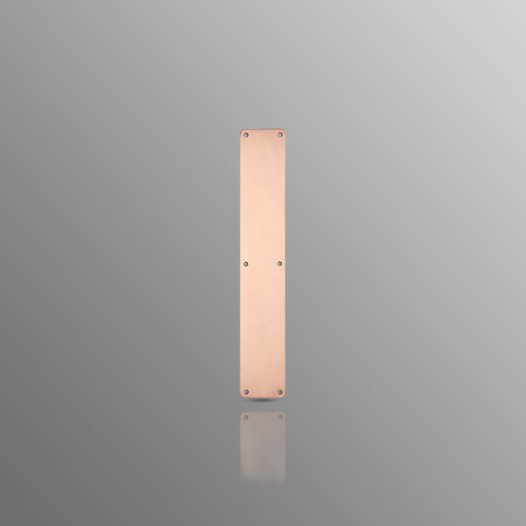 Copper Door Finger Plate 450 x 75mm