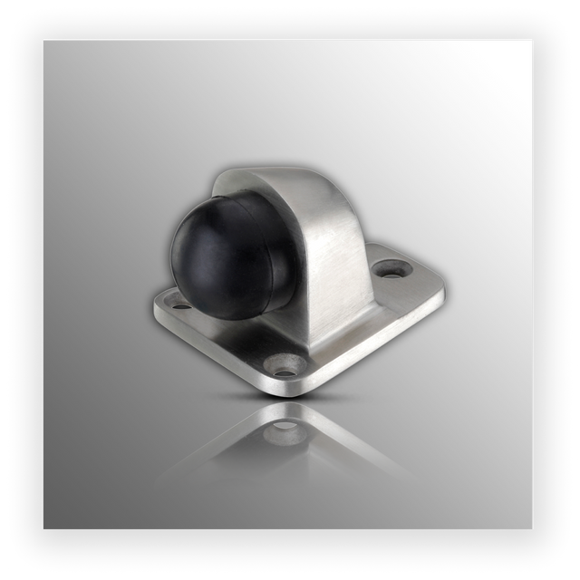 Heavy Duty Door Stop with Satin Finish