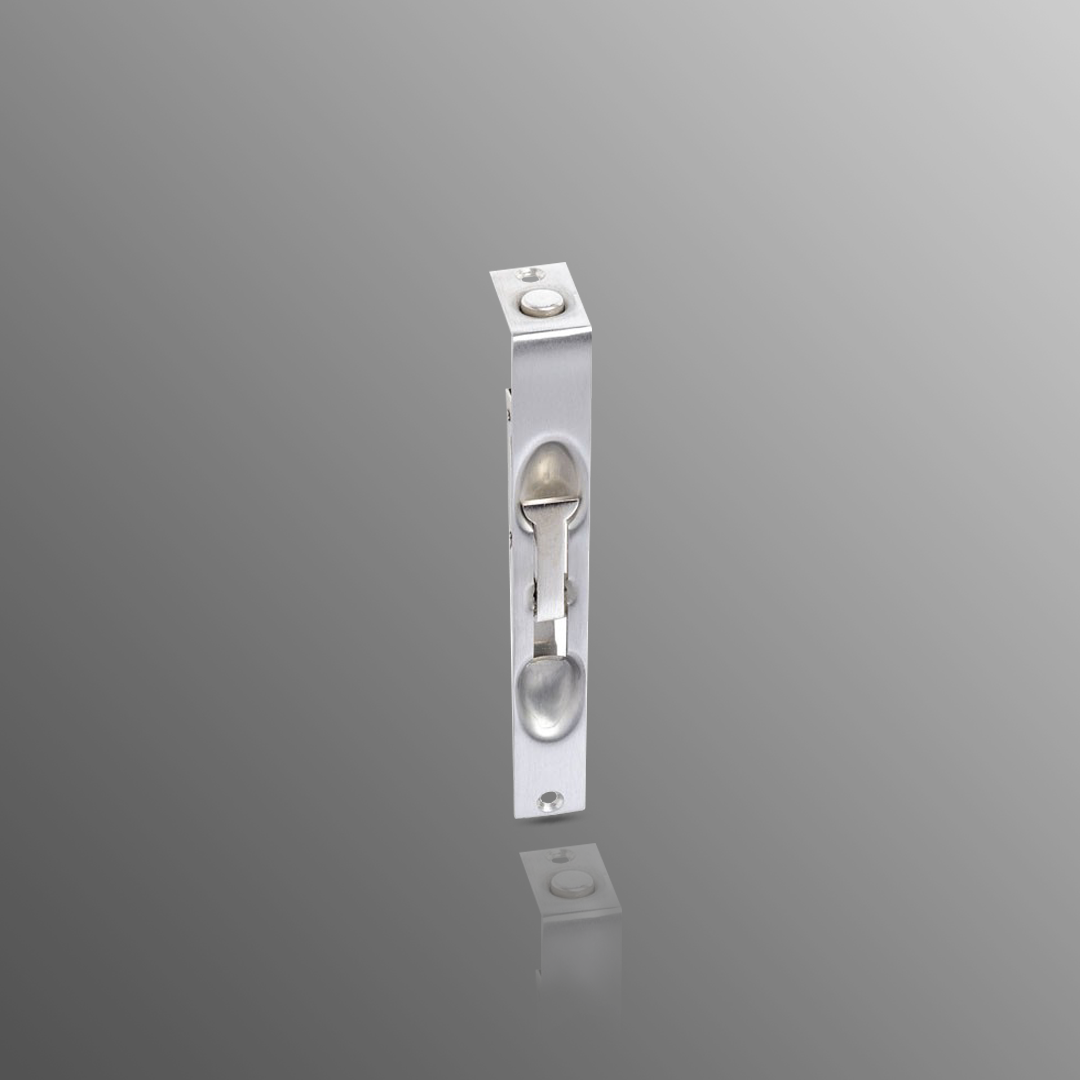 Flush Bolt for French Doors Lever Action 150 x 19mm Satin Stainless Steel