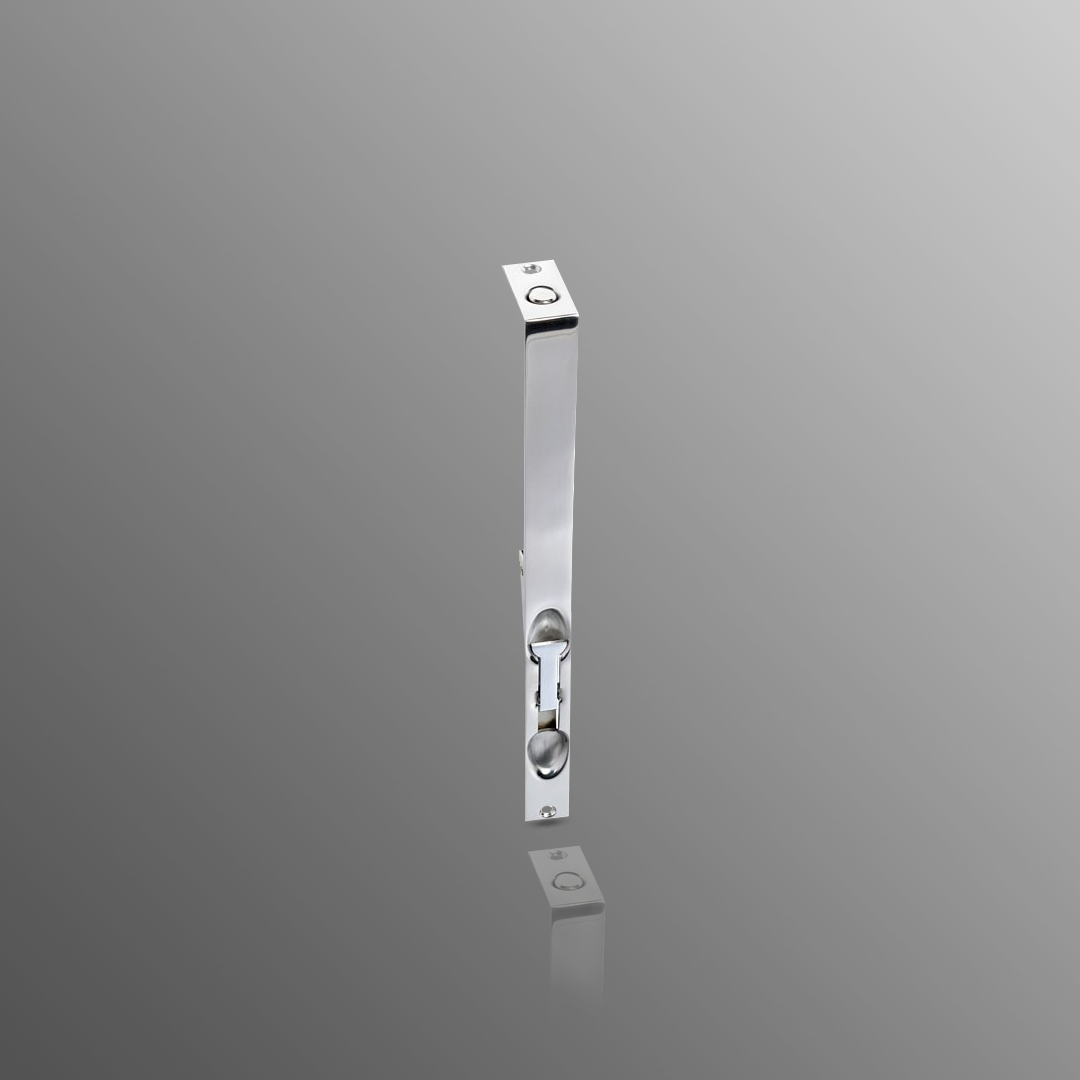 Lever Action Flush Bolt for French Doors 250 x 19mm Polished Stainless Steel