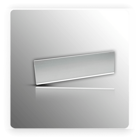 Internal Letter Tidy in Satin Stainless Steel